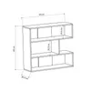 DECORTIE Molly Modernes Bücherregal Display Unit Nr.1 Produktbild-Vorschau 6