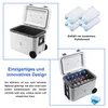 Brisby Kühlbox 45 l – Mobil – 4 Kühlelemente – Mobil – Weiß Produktbild-Vorschau 18