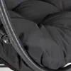 HOME DELUXE Hängesessel LOMA – Faltbar, 1 Sitzer in Schwarz Produktbild-Vorschau 4