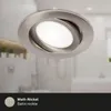 Lampe LED encastrée BRILONER LEUCHTEN FLAT IN, 7 W, 600 lm, Voir les images du produit 8
