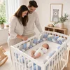 LuMali Bettschlange Baby Blau 210x18x12 cm , Produktbild-Vorschau 7