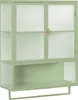 okwish Armoire murale salle de bain avec étagère ouverte et Voir les images du produit 11