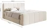 Selsey Cloudy II - Boxspringbett 160x200 cm, mit Bettkästen Produktbild-Vorschau 5