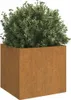 Pflanzkübel 2 Stk. 42x40x39 cm Cortenstahl Produktbild-Vorschau 3