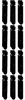 A product shot of multiple pairs of black socks. Produktbild-Vorschau