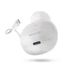 A white electronic nasal aspirator with a USB-C charging port and a USB-C cable attached. Anteprima dell’immagine prodotto