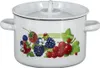 Emaille Kochtopf Topf 3 Liter mit Motiv ca. Ø 18,5 cm Produktbild-Vorschau 1
