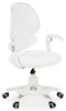 Schreibtischstuhl ISLA mit Fußstütze, Weiß - ergonomischer Produktbild-Vorschau 3