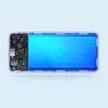 A cutaway view of a power bank showing its internal components and battery. Produktbild-Vorschau