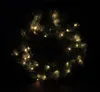 großer Dekokranz "Tannenzweige" mit LED Beleuchtung & Produktbild-Vorschau 4