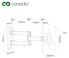 conecto LCD LED TV Fernseher Monitor Wandhalterung neigbar, Produktbild-Vorschau 7