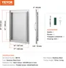 Prístupové dvierka na gril, 432 x 610 x 46 mm, Jednoduché Náhľad obrázku produktu 7