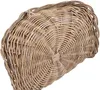KRINES HOME Holzkorb Woody aus Kubu-Rattan Naturrohr (Kubu Produktbild-Vorschau 8