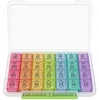 WELLGRO Tablettenbox für 7 Tage - Pillendose je 4 Fächer Produktbild-Vorschau 1