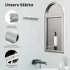 HOKO specchio bagno arco LED 60x100cm con cornice in Anteprima dell’immagine prodotto 17