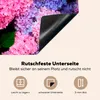 KitchenYeah© Herdabdeckplatte Rosa und blaue Hortensie , Produktbild-Vorschau 5