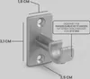 Ersatzträger Set Silber 2x2er Pack 2,5 + 3,5 cm – Produktbild-Vorschau 2