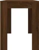 Jídelní stůl Brown Oak Optics 120x60x76 cm Materiál dřeva Náhled obrázku produktu 5