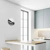 Glasuhr Wanduhr Küchenuhr Echt-Glas 30fi cm Brücke Produktbild-Vorschau 5