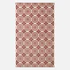 HOMESCAPES Handgewebter Baumwollteppich Cassia - 160 x 230 Produktbild-Vorschau 2