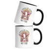 Animals Are Friends Not Food Tasse Schwarz Vegan Vegetarier Produktbild-Vorschau 2