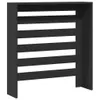 Heizkörperverkleidung Schwarz 78x20x82 cm Holzwerkstoff Produktbild-Vorschau 5