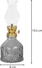 Dekorative Petroleumlampe im Retro-Stil – 19,5 cm Produktbild-Vorschau 3