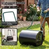 Rouleau de jardin en métal COSTWAY, capacité de 60 litres Voir les images du produit 5