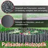 TRMLBE Rasenkante Kunststoff Beeteinfassung Gartenpalisade Produktbild-Vorschau 4