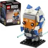 A LEGO BrickHeadz Star Wars Ahsoka Tano set and its packaging are displayed against a white background. Produktbild-Vorschau