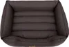 A brown dog bed is shown from a top-down perspective against a white background. Anteprima dell’immagine prodotto