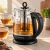 TurboTronic TT-LED11 Glazen waterkoker & theekoker 1,5 l, Productafbeelding-voorbeeld 2