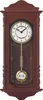 AMS 7013/1 Wanduhr Quarz mit Pendel Holz nussbaum farben Produktbild-Vorschau 3