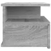 Nachttisch 2Stk. Hängend Grau Sonoma 40x31x27 cm Produktbild-Vorschau 5