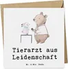 Mr. & Mrs. Panda Glückwunschkarte Tierarzt Leidenschaft - Produktbild-Vorschau 1