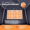 CASARIA Pavillon Capri 3x3m Pop-up Anthrazit Produktbild-Vorschau 9