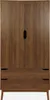 sweeek - Kleiderschrank im Vintage-Stil mit Holzdekor, 2 Produktbild-Vorschau 2