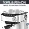 HEINRICHS Espressomaschine, Barista Siebträgermaschine mit Produktbild-Vorschau 7