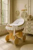 MY SWEET BABY Spädbarnssäng Naturfaser Weiß mit Holzrahmen Produktbild-Vorschau 9