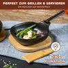 bremermann Grillpfännchen 4er inkl. Bambus-Untersetzern und Produktbild-Vorschau 6