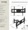 tectake® TV Wandhalterung für 32 - 100 Zoll (81 - 254 cm) Produktbild-Vorschau 5