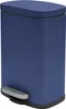 A dark blue pedal bin with a gray pedal. Anteprima dell’immagine prodotto