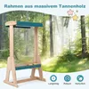 COSTWAY, stół dla dzieci, dziecięca sztaluga z tablicą do Podgląd zdjęcia produktu 4