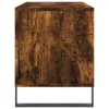 vidaXL Szafka panelowa dąb wędzony 100x38x48 cm materiał Podgląd zdjęcia produktu 5