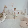 Slimcord dětská pohovka MeowBaby® v šedém manšestru Náhled obrázku produktu 12