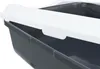 TRIXIE Katzentoilette Classic - dunkelgrau/weiß - 37 × 15 × Produktbild-Vorschau 2