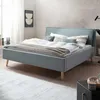 Doppelbett Estee 160x200cm mit Stauraum - Eisblau/Eiche Produktbild-Vorschau 2