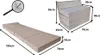 Poltrona materasso pieghevole con poggiatesta 195x70x10 cm Anteprima dell’immagine prodotto 4