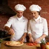 Keukenomslag met muts, 2-delig, wit. Ademend set Productafbeelding-voorbeeld 7