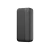 A black power bank is shown against a white background. Produktbild-Vorschau